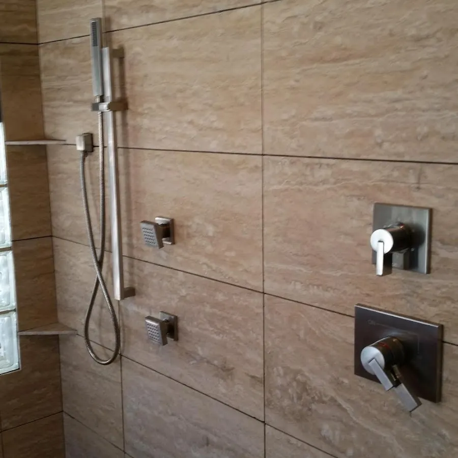 Shower fixture installation for Gas Line Repair in Newark